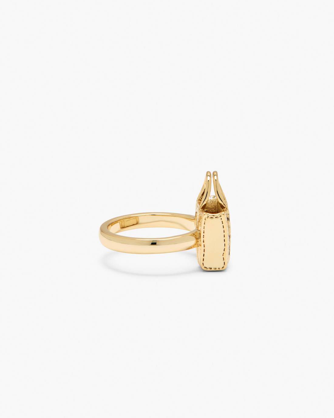 The Tote Bag Ring Light Antique Gold - Marc Jacobs Featured