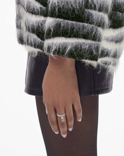 J Marc Zipper Ring Silver - Marc Jacobs Popular