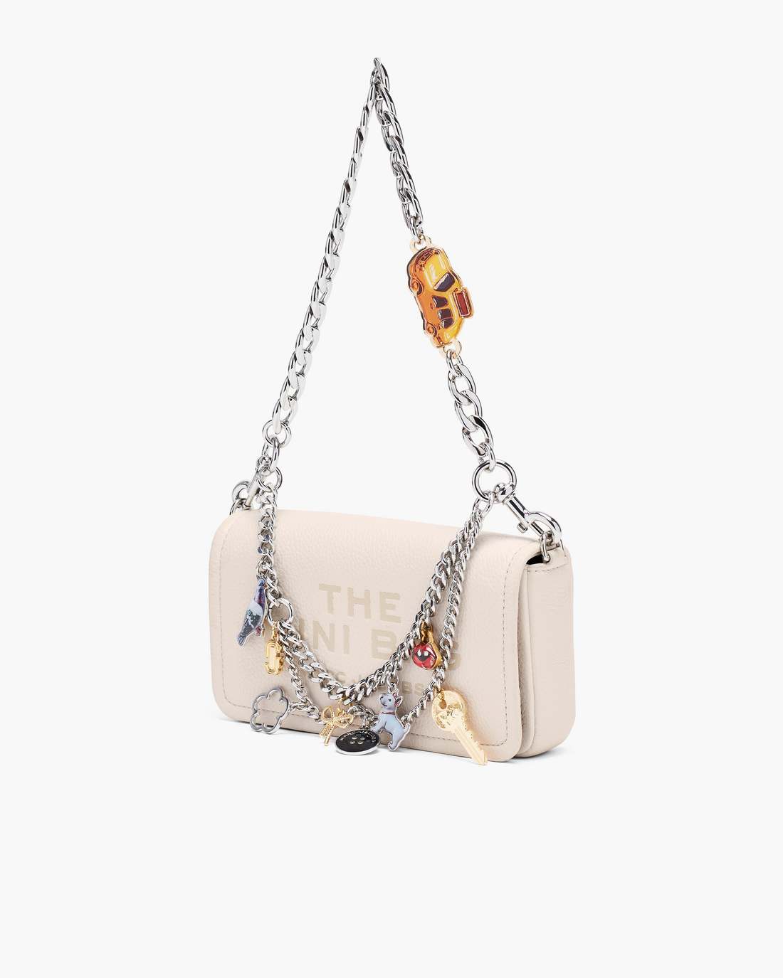 The Trinket Charm Chain Shoulder Strap Nickel - Marc Jacobs Trending