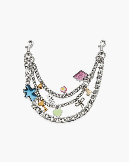 The Sticker Chain Shoulder Strap Nickel - Marc Jacobs Best Seller