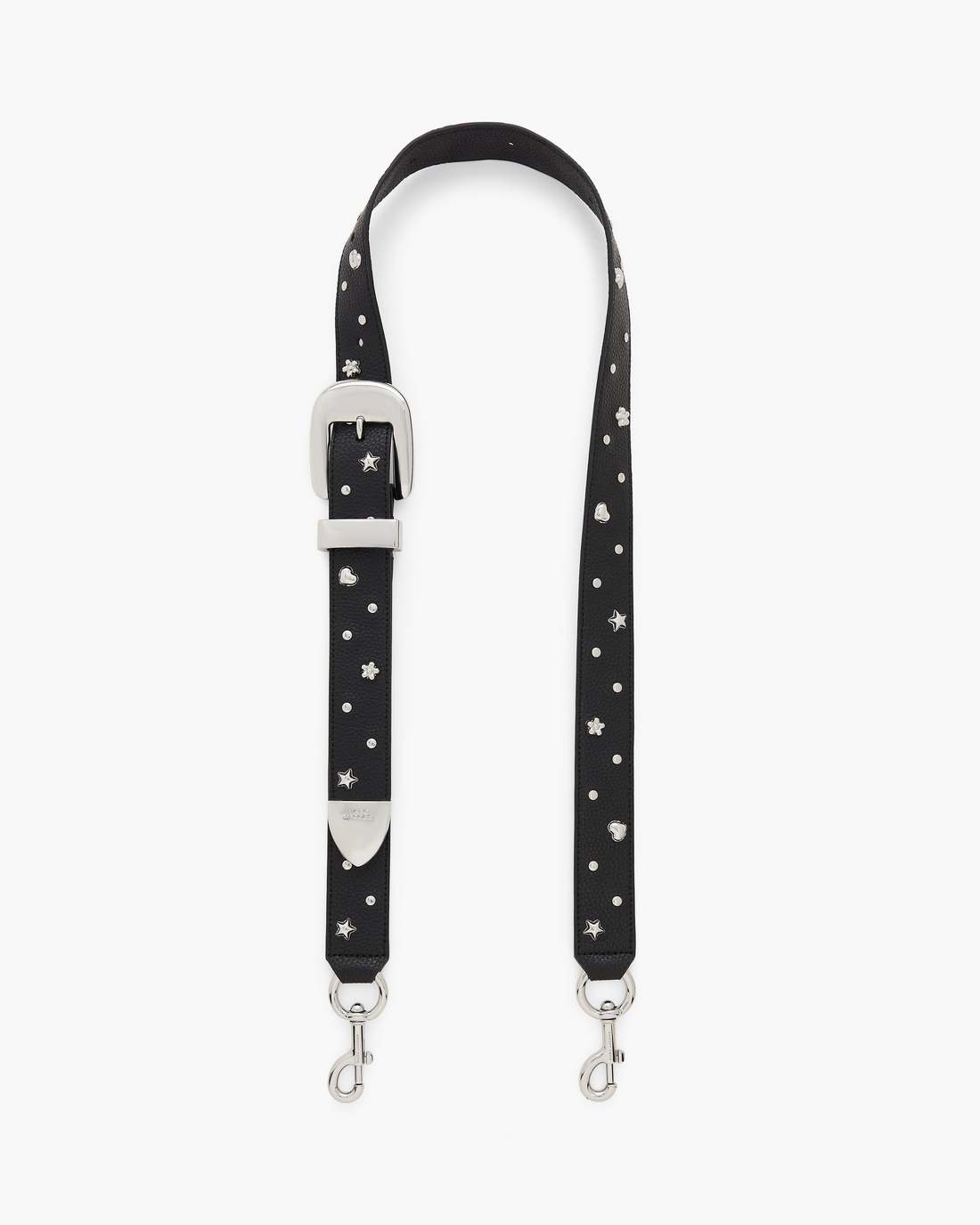 The Mini Icon Stud Leather Strap Black Multi - Marc Jacobs Signature