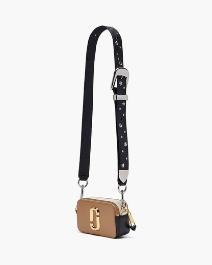 The Mini Icon Stud Leather Strap Black Multi - Marc Jacobs Signature