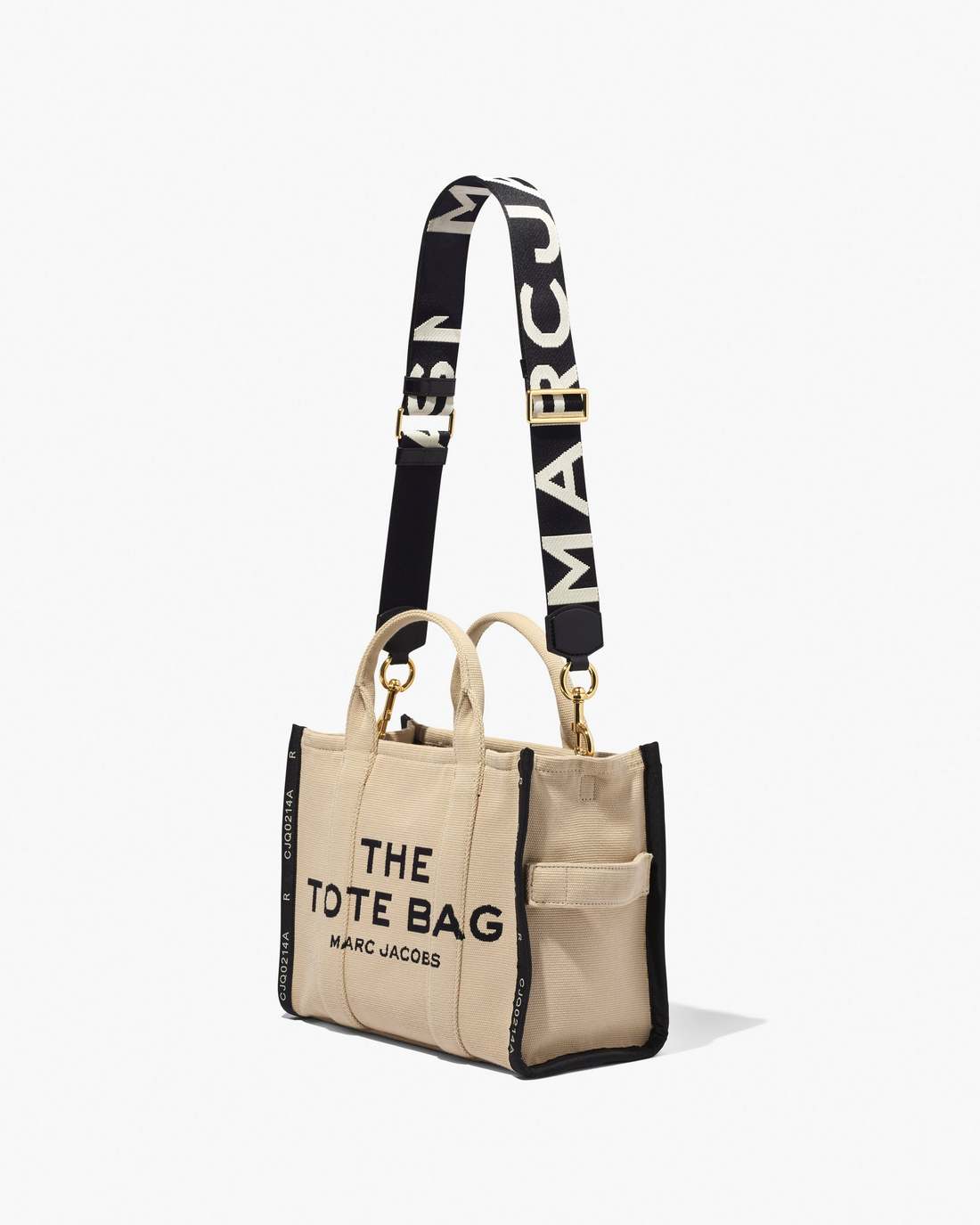 The Logo Webbing Strap Black/White - Marc Jacobs Premium