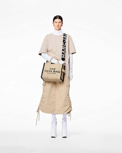 The Logo Webbing Strap Black/White - Marc Jacobs Premium