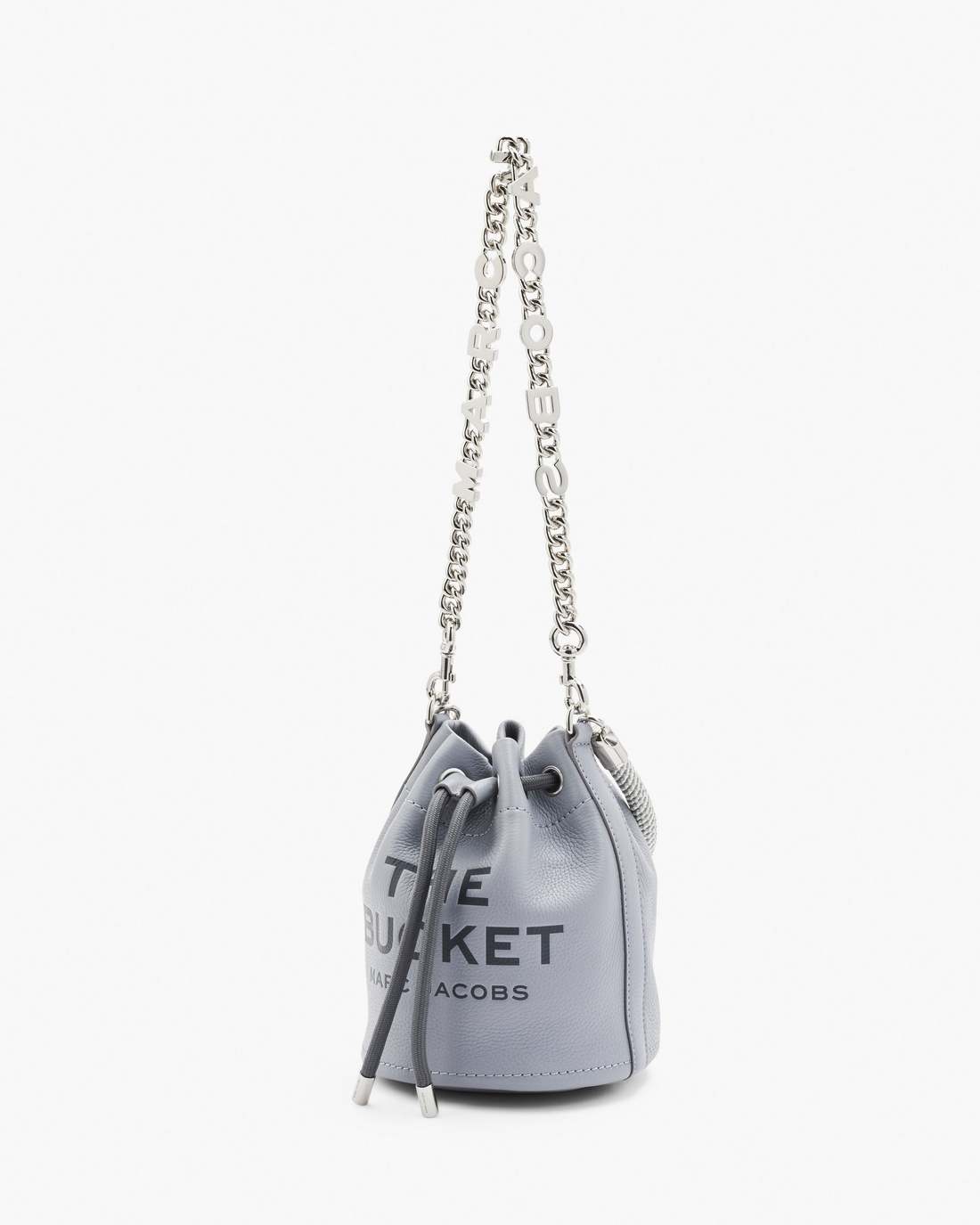 The Logo Chain Shoulder Strap Nickel - Marc Jacobs New