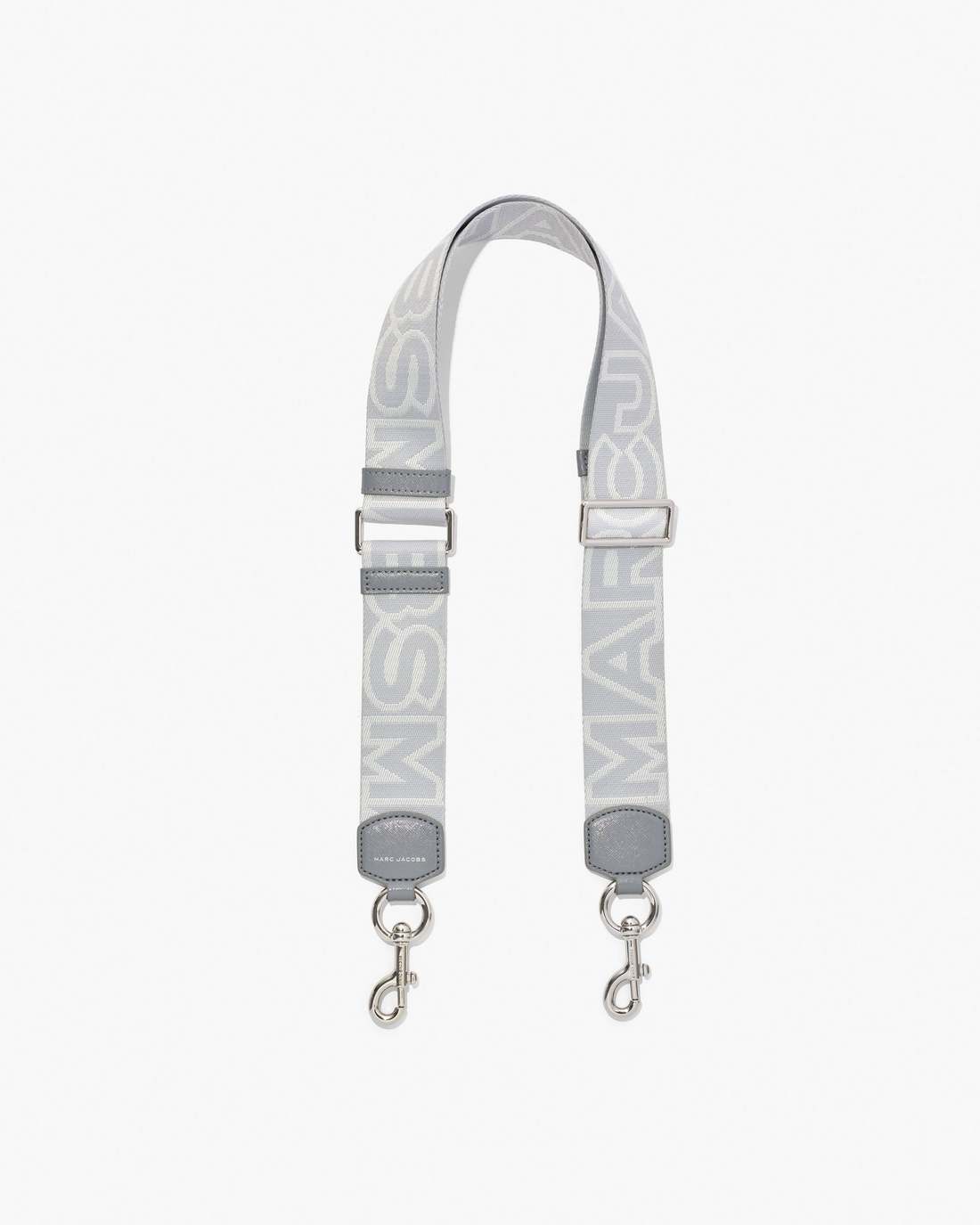The Outline Logo Webbing Strap Wolf Grey Multi - Marc Jacobs Popular