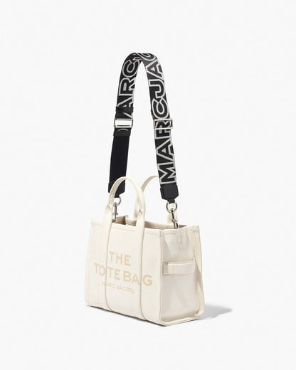 The Outline Logo Webbing Strap Black/Silver - Marc Jacobs Trending