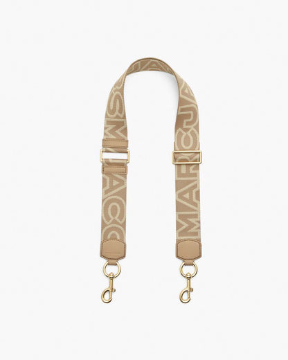 The Outline Logo Webbing Strap Camel - Marc Jacobs Best Seller