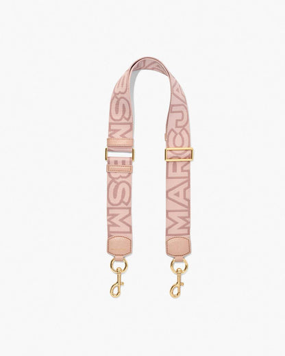 The Outline Logo Webbing Strap Rose Multi - Marc Jacobs Recommended