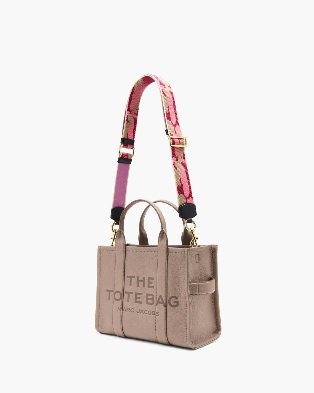 THE MULTI STITCH WEBBING STRAP Vachetta Red Multi - Marc Jacobs Premium