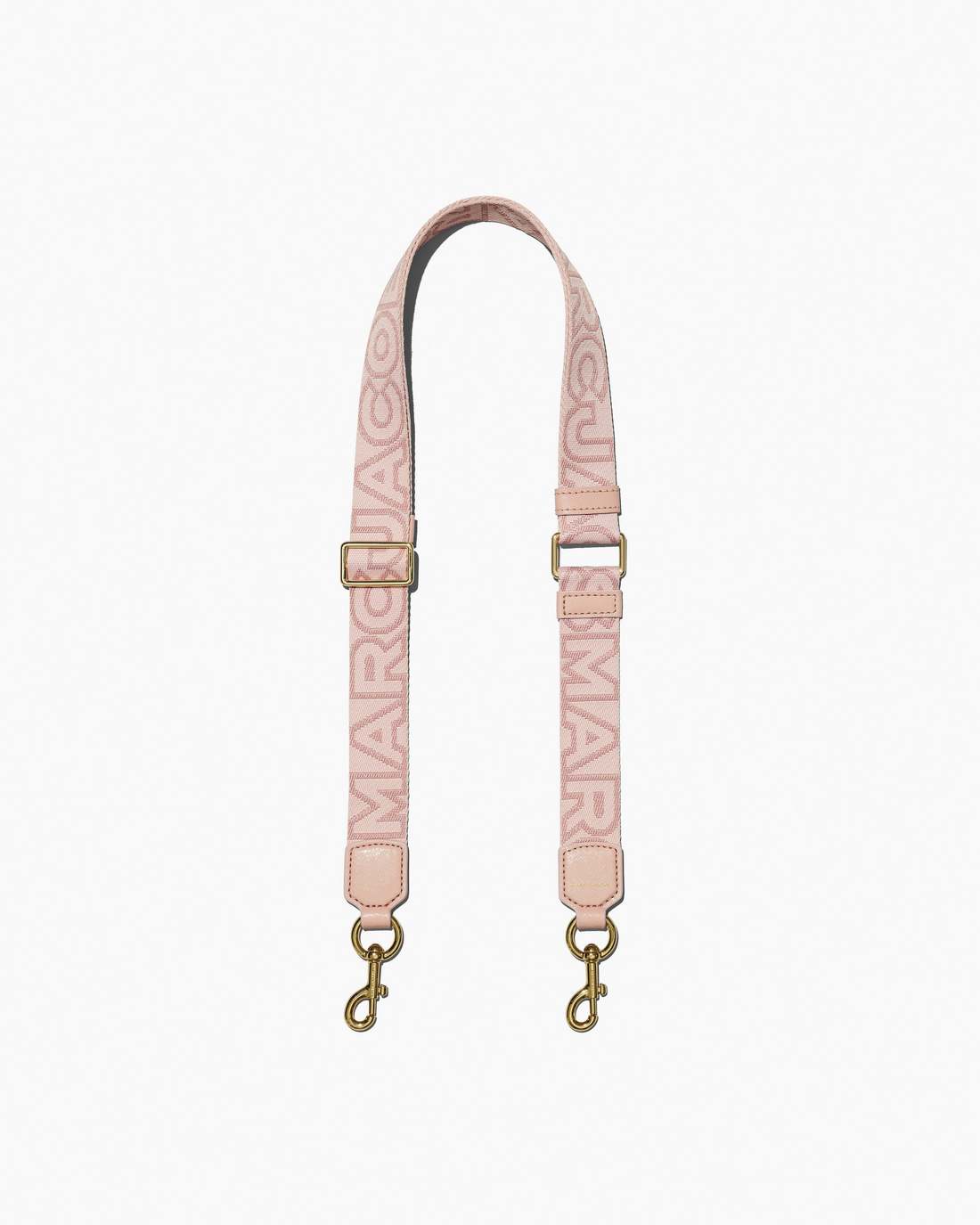 The Thin Outline Logo Webbing Strap Rose Multi - Marc Jacobs Featured