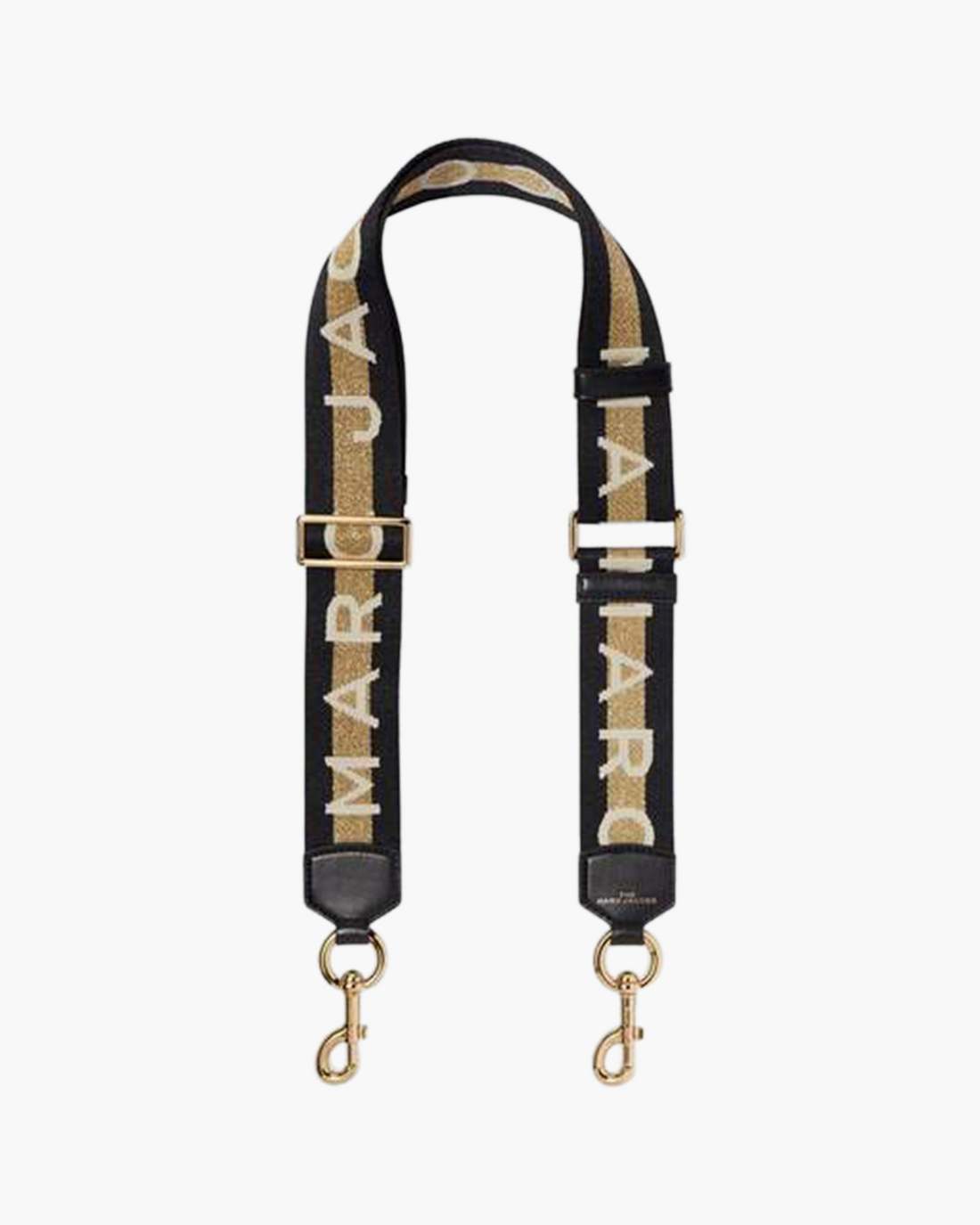 The Logo Webbing Strap Gold Multi - Marc Jacobs Signature