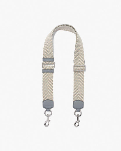 The Arrow Webbing Strap Wolf Grey Multi - Marc Jacobs Trending