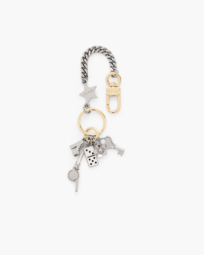The Domino Effect Bag Charm Nickel - Marc Jacobs Best Seller