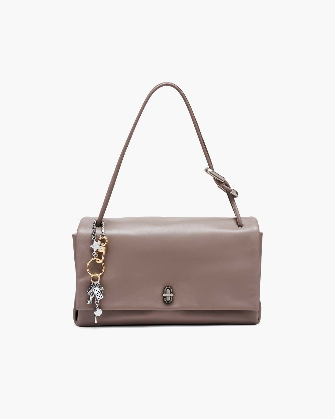 The Domino Effect Bag Charm Nickel - Marc Jacobs Best Seller