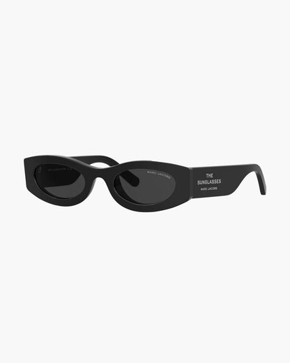 The Oval Sunglasses Black - Marc Jacobs Popular