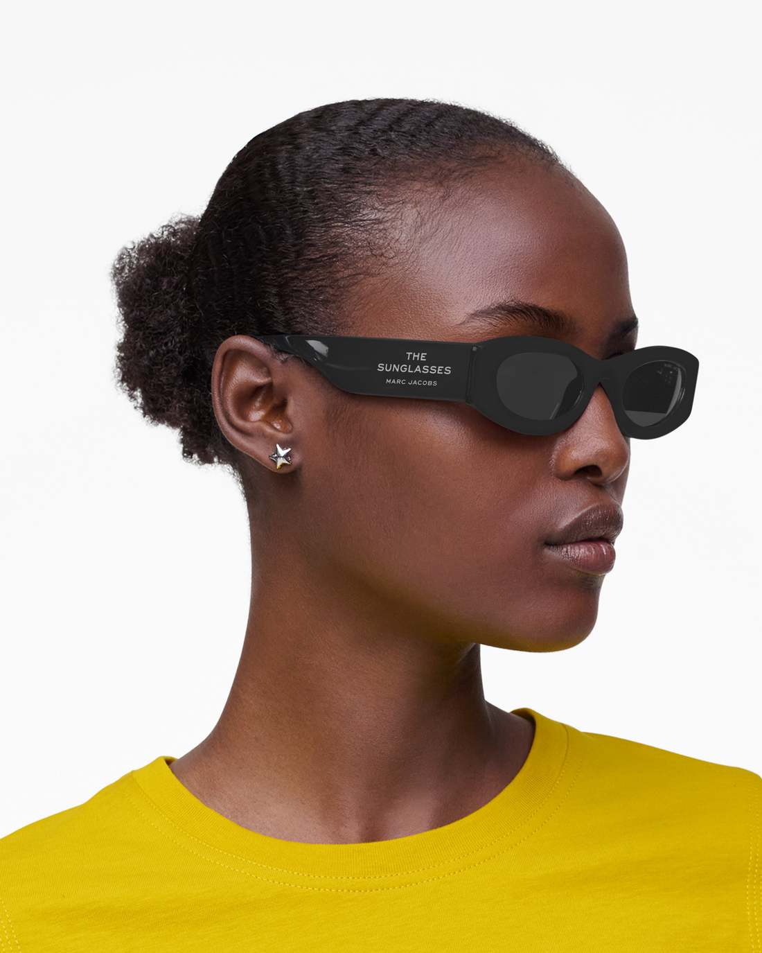The Oval Sunglasses Black - Marc Jacobs Popular