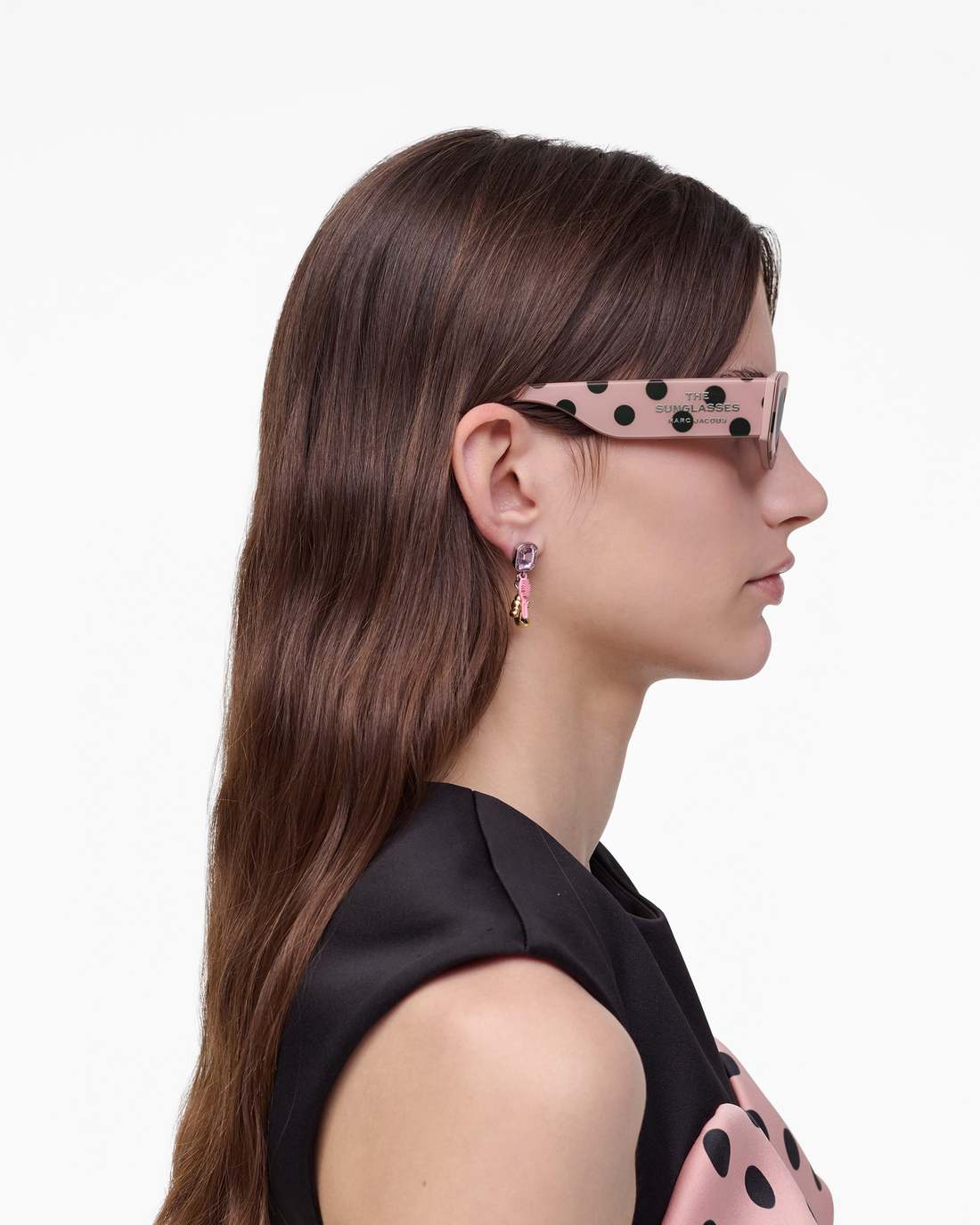 The Oval Sunglasses Peach Multi - Marc Jacobs Trending