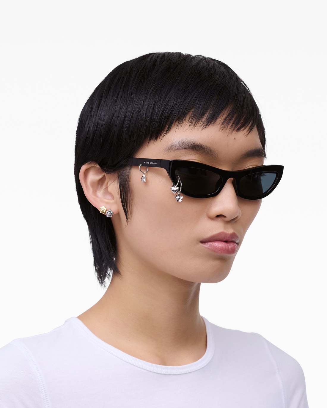 The Charm Cat Eye Sunglasses Black - Marc Jacobs Best Seller