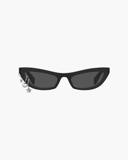 The Charm Cat Eye Sunglasses Black - Marc Jacobs Best Seller