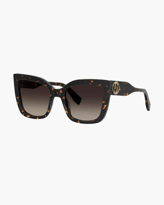 The J Marc Square Sunglasses Havana - Marc Jacobs Exclusive