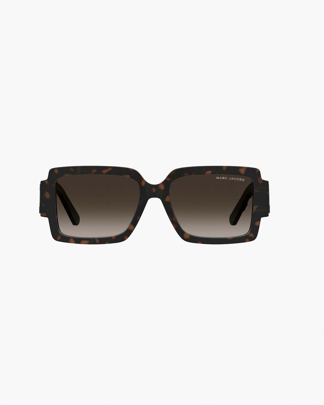 The Bold Logo Square Sunglasses Havana - Marc Jacobs New