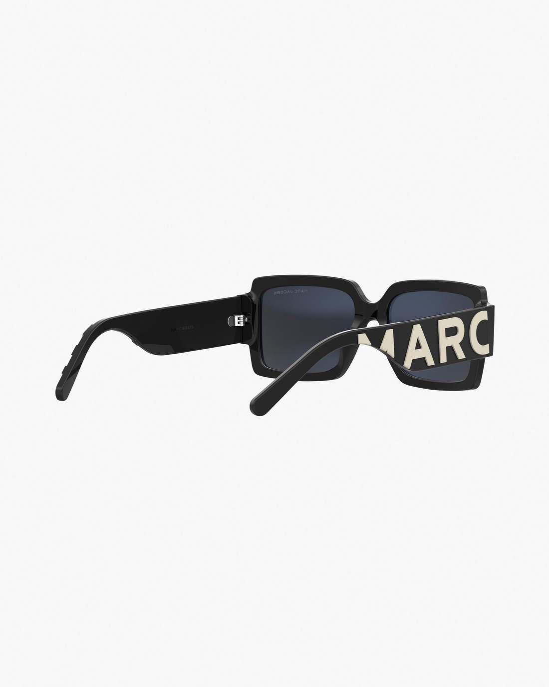 The Bold Logo Square Sunglasses Black/White - Marc Jacobs Popular
