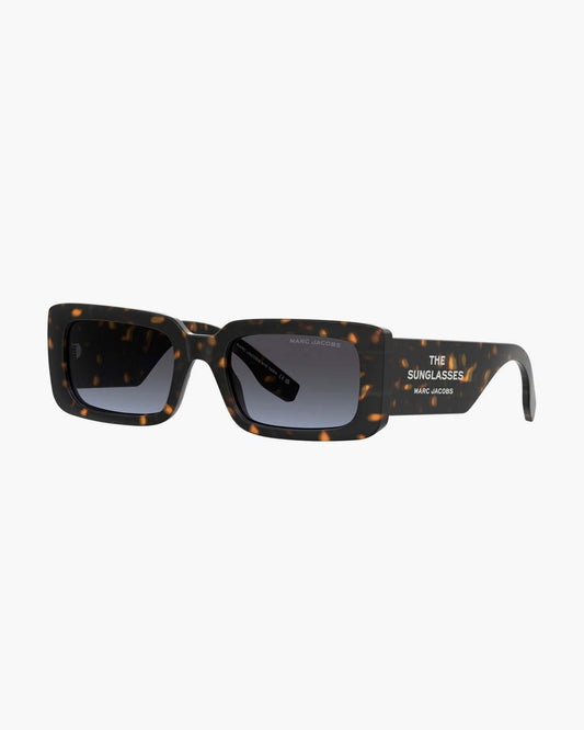 The Rectangle Sunglasses Havana - Marc Jacobs Recommended