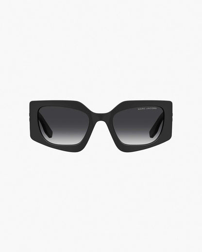 The Square Cat Eye Sunglasses Black - Marc Jacobs Exclusive