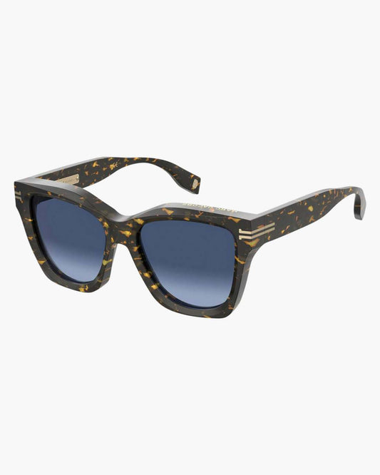 Icon Edge Oversized Square Sunglasses Havana - Marc Jacobs Premium