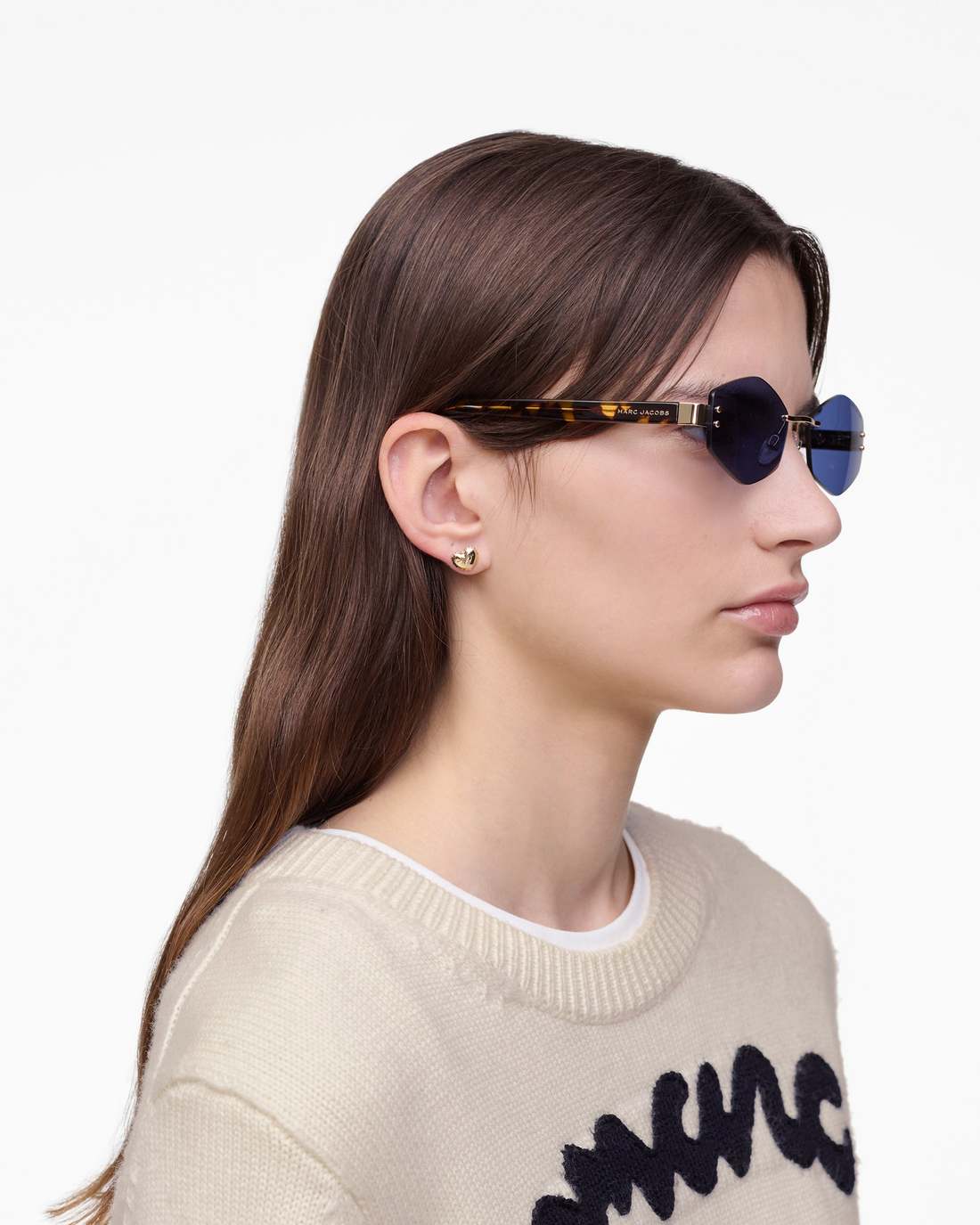 The Chain Sunglasses Gold - Marc Jacobs New