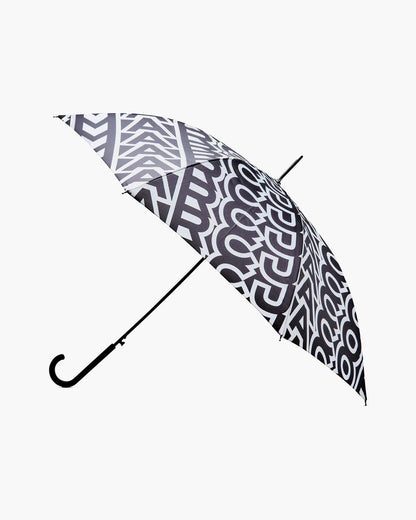 The Monogram Umbrella Black Multi - Marc Jacobs Premium
