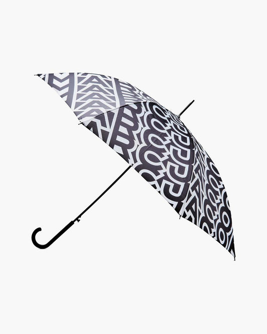 The Monogram Umbrella Black Multi - Marc Jacobs Premium