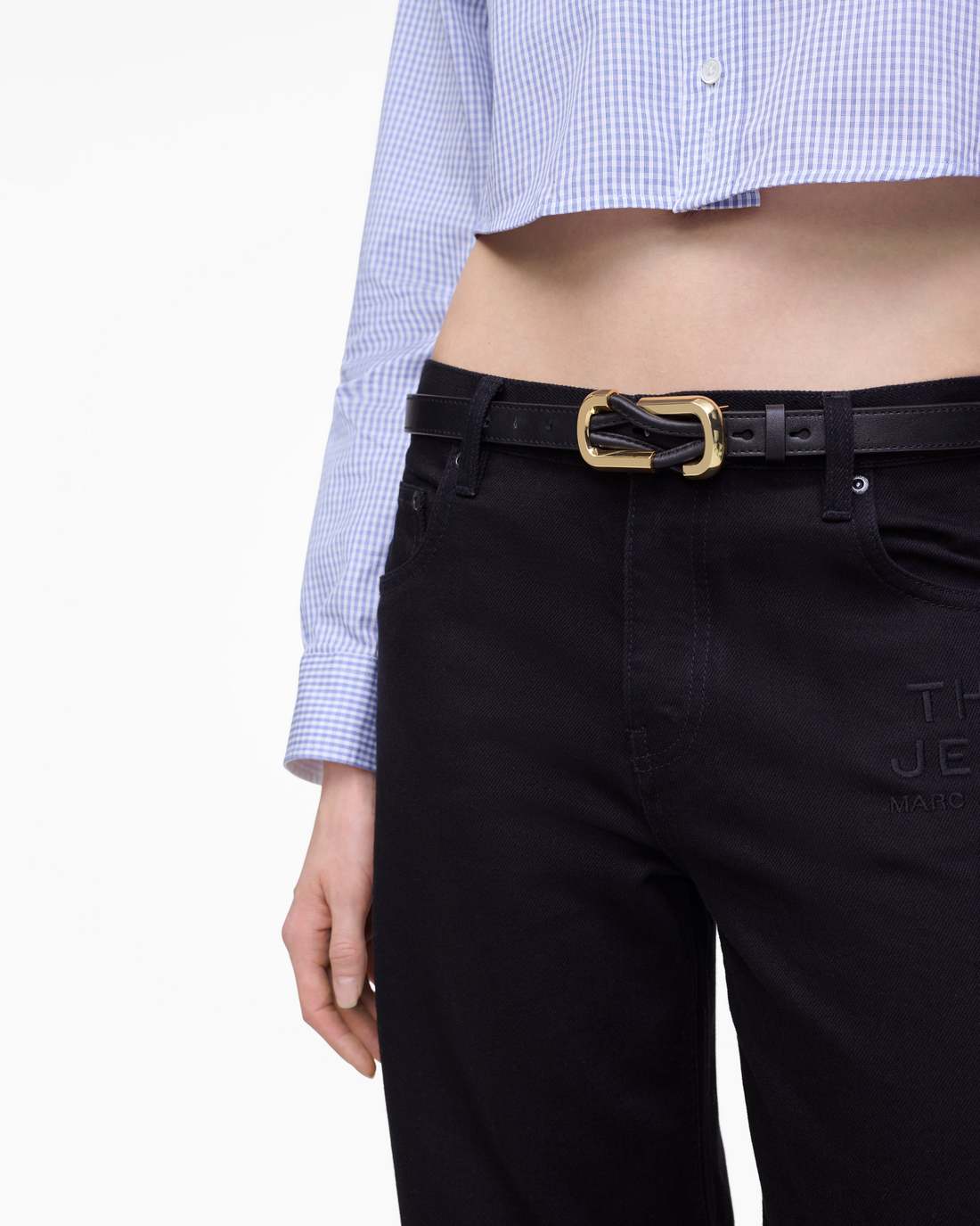 The Dual Belt Black/Gold - Marc Jacobs Recommended