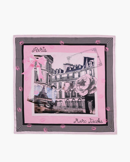 The City Silk Scarf Paris Paris - Marc Jacobs New