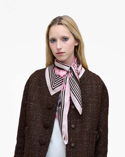 The City Silk Scarf Paris Paris - Marc Jacobs New