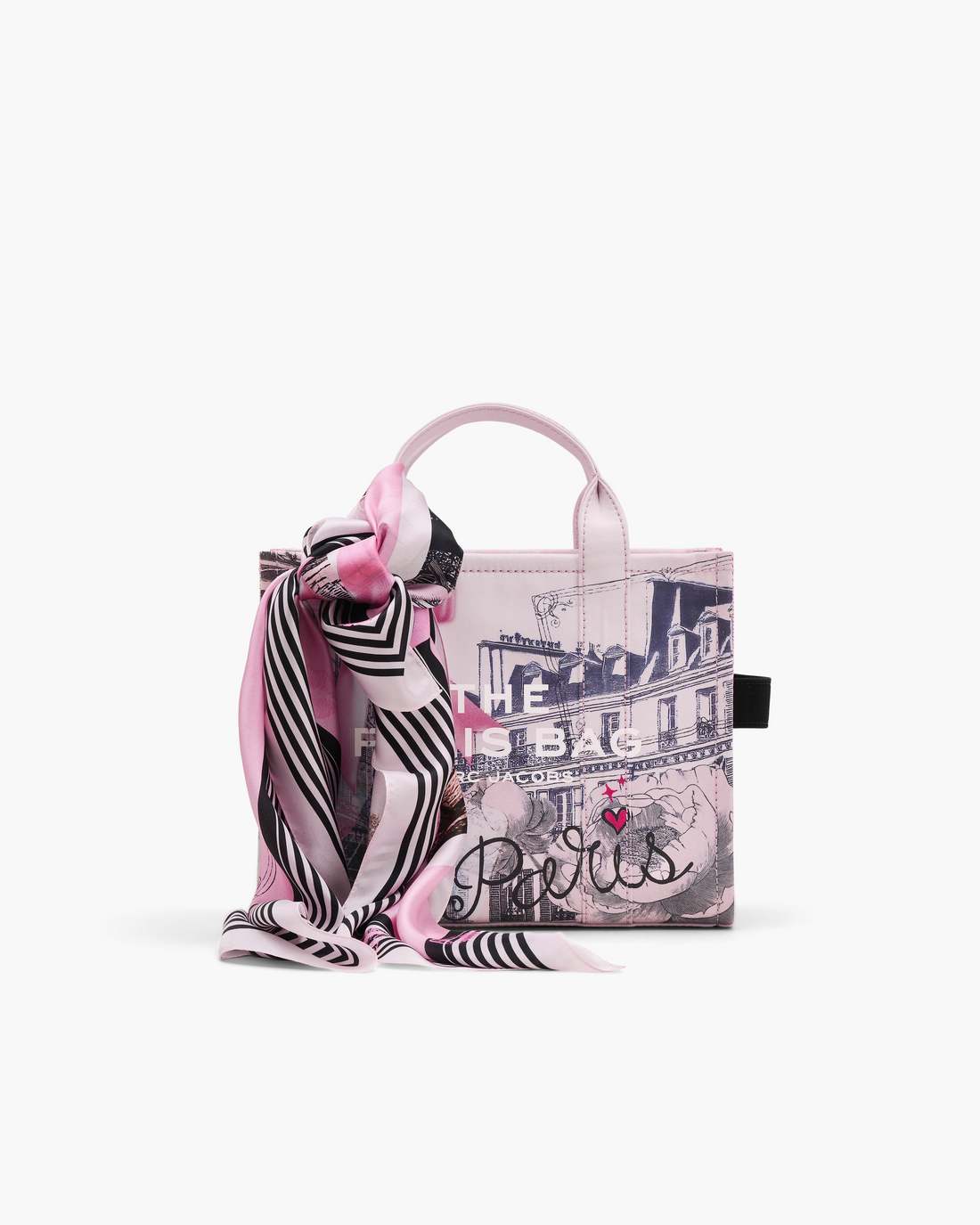 The City Silk Scarf Paris Paris - Marc Jacobs New