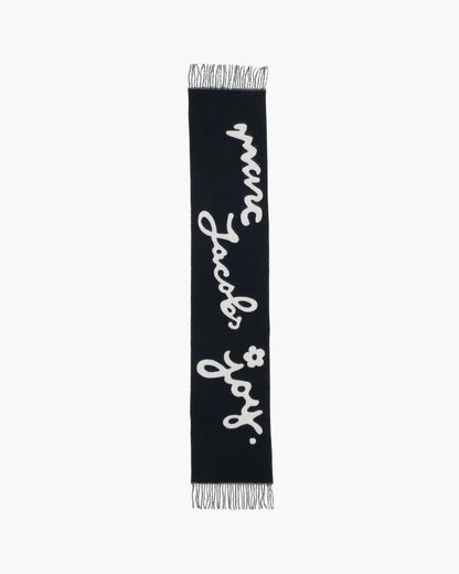 Marc Is Joy Scarf Black - Marc Jacobs Featured