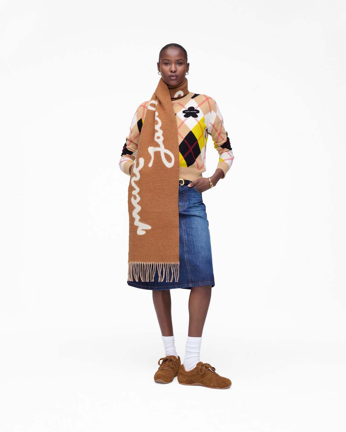Marc Is Joy Scarf Copper - Marc Jacobs Trending