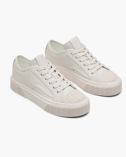 The Leather Sneaker Cotton White - Marc Jacobs Trending