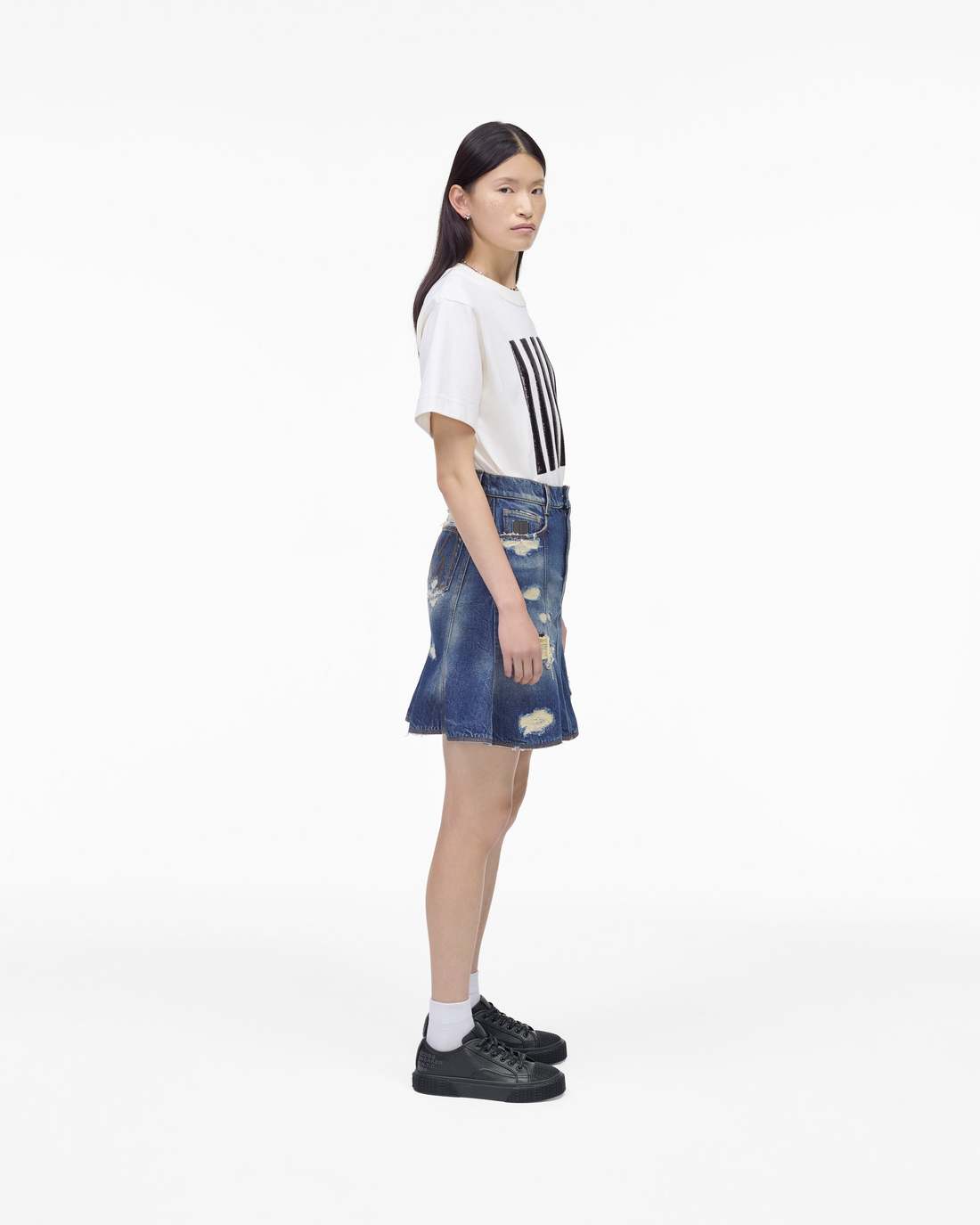 The Leather Sneaker Black - Marc Jacobs Best Seller