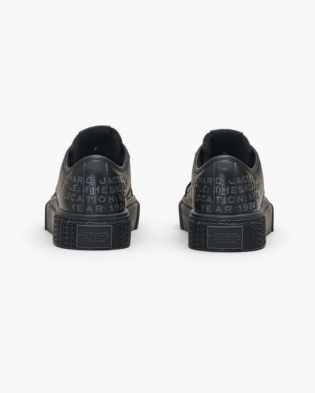 The Leather Sneaker Black - Marc Jacobs Best Seller