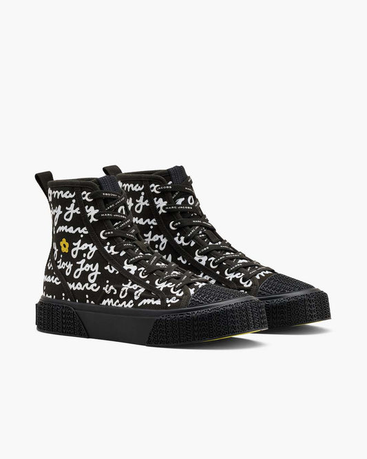 The Marc Is Joy Canvas Sneaker Black Multi - Marc Jacobs Exclusive
