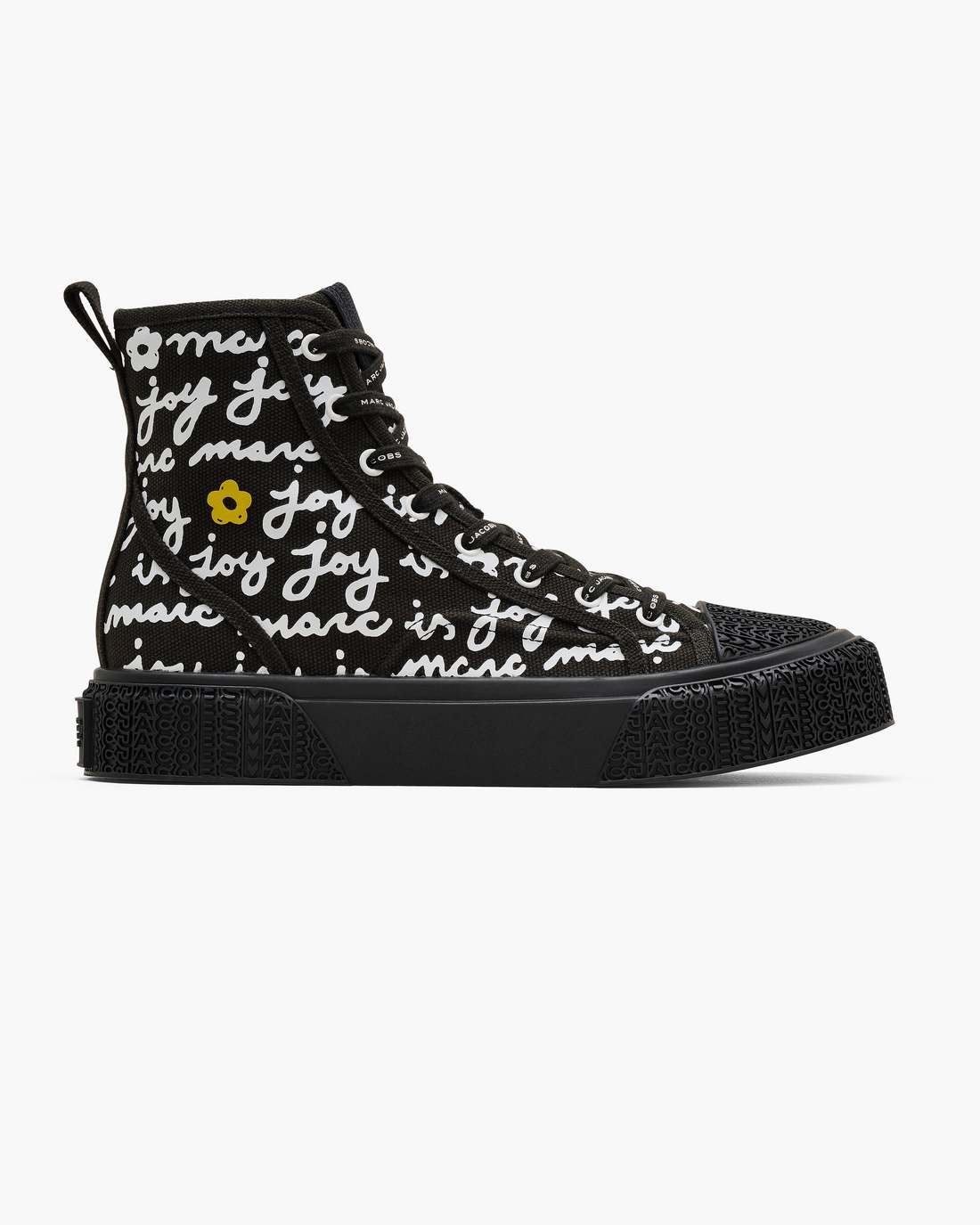 The Marc Is Joy Canvas Sneaker Black Multi - Marc Jacobs Exclusive