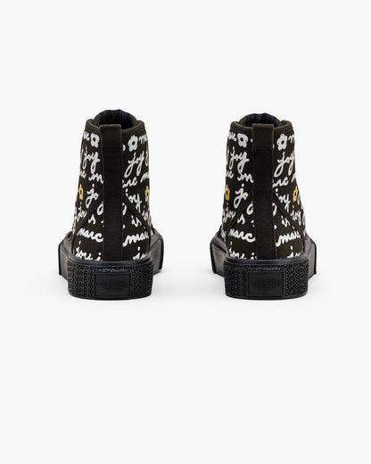 The Marc Is Joy Canvas Sneaker Black Multi - Marc Jacobs Exclusive
