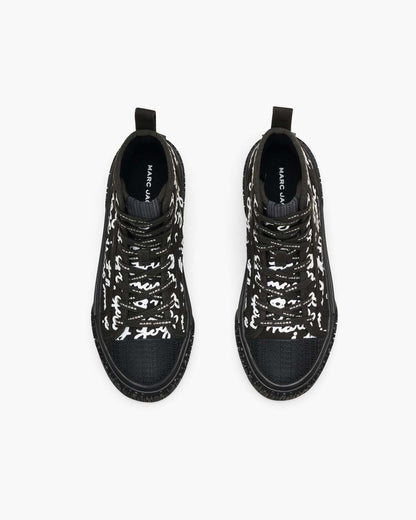 The Marc Is Joy Canvas Sneaker Black Multi - Marc Jacobs Exclusive