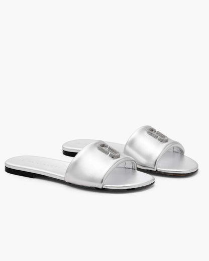 The Pave Snapshot Slide Silver - Marc Jacobs Trending