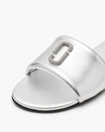 The Pave Snapshot Slide Silver - Marc Jacobs Trending