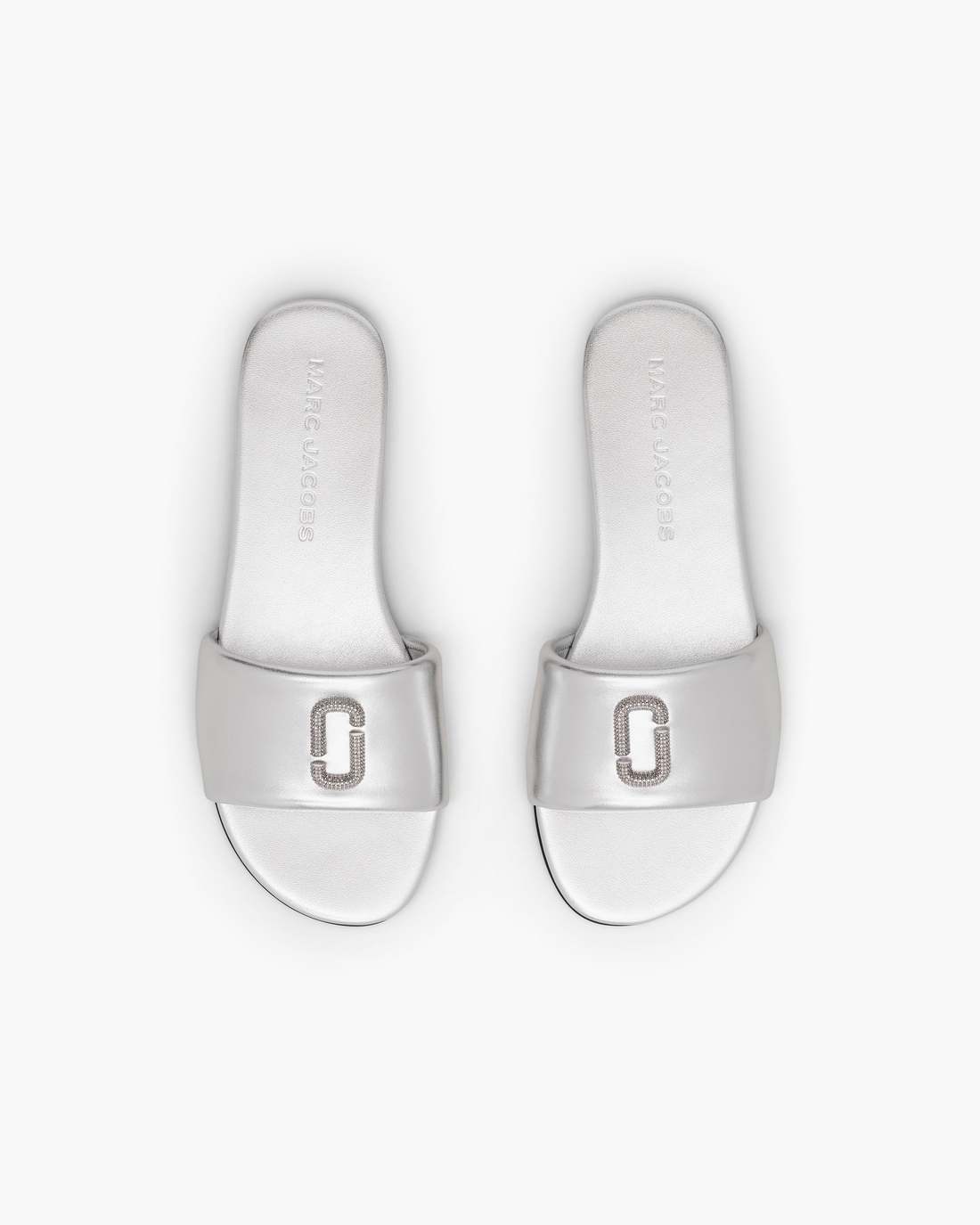 The Pave Snapshot Slide Silver - Marc Jacobs Trending