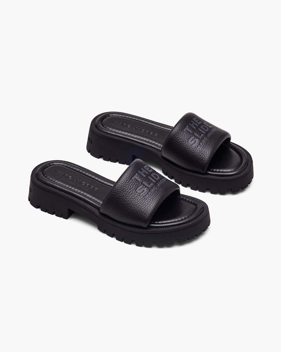 The Lug Sole Slide Black - Marc Jacobs Premium